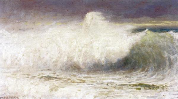 White Horses Of The Sea by Anna Mary Richards Brewster