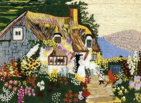 Anna Mary Robertson Moses Cottage By The Sea