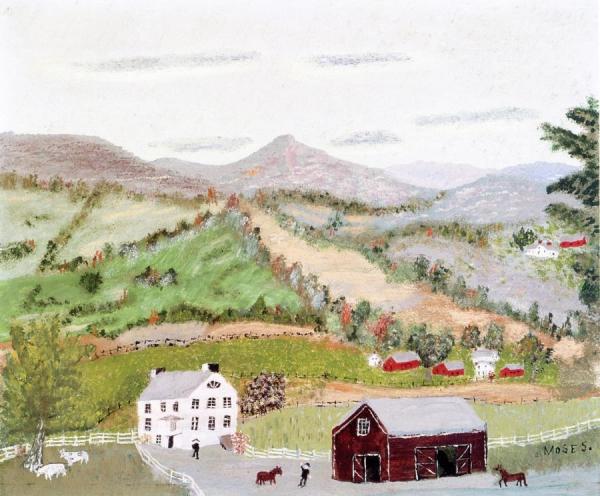 Anna Mary Robertson Moses Early Fall