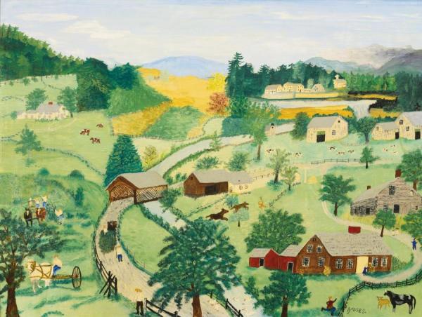 Anna Mary Robertson Moses The Last Load
