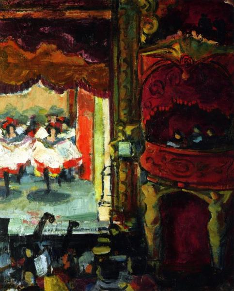 Anne Estelle Rice The Dancers At The Folies-bergere