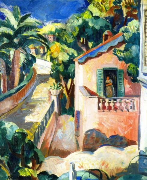 Anne Estelle Rice The Road, Cap D'antibes