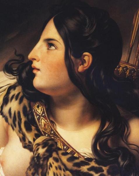 Amazon Woman by Anne-louis Girodet De Roussy-trioson