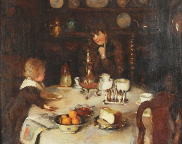 The Breakfast Table by Annie Rose Laing