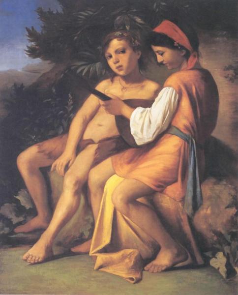 Musizierende Kinder by Anselm Feuerbach