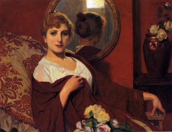 Anselmo Miguel Nieto Mujer Con Espejo