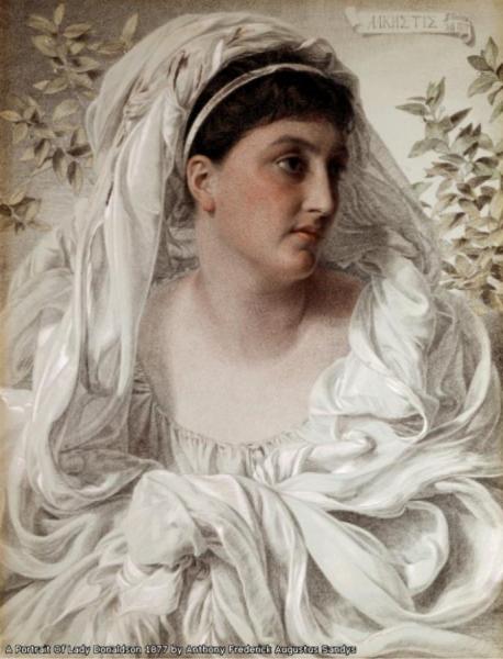 Alcestis by Anthony Frederick Sandys Oil Painting Reproductions