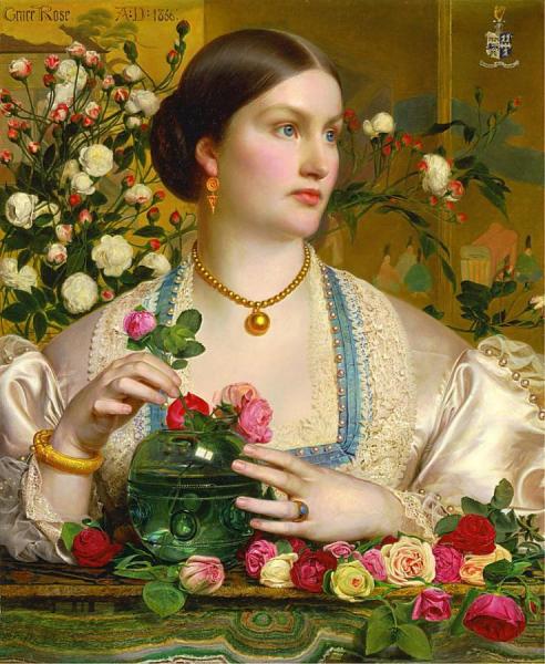 Grace Rose by Anthony Frederick Sandys