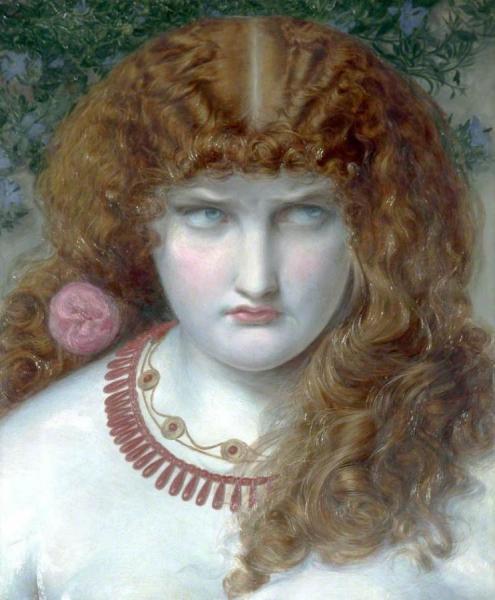Helen Of Troy by Anthony Frederick Sandys