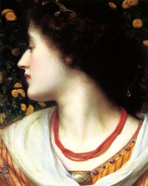 La Belle Isolde by Anthony Frederick Sandys