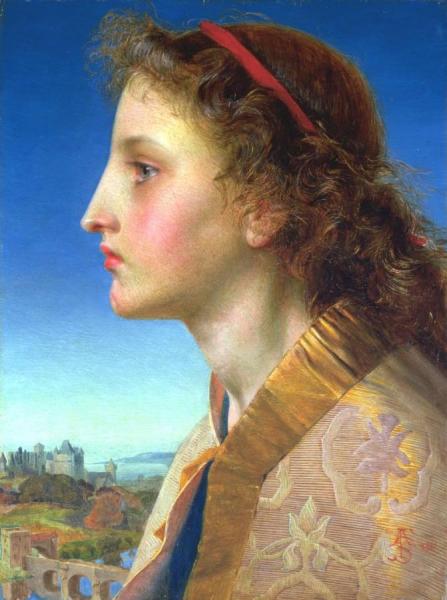 Oriana by Anthony Frederick Sandys