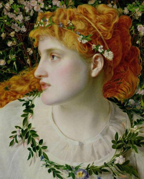 Perdita by Anthony Frederick Sandys Oil Painting Reproductions