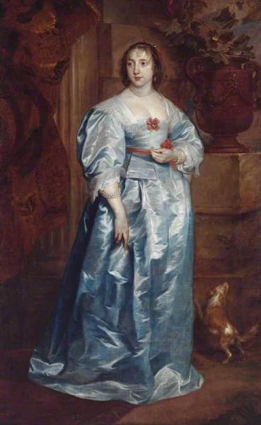 A Lady Of The Spencer Family by Anthony Van Dyck