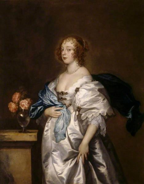 Alice Bankes (1621-1683), Lady Borlase by Anthony Van Dyck
