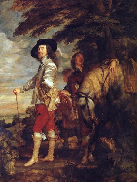 Charles I: King Of England At The Hunt by Anthony Van Dyck