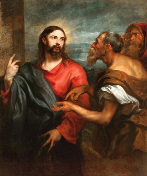 Christ Of The Coin by Anthony Van Dyck Oil Painting Reproductions