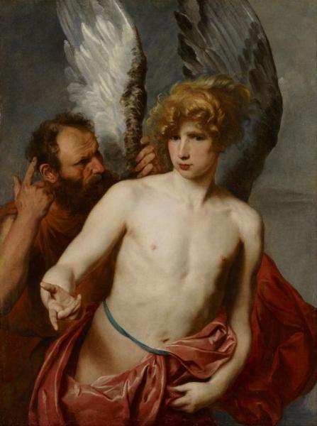 Daedalus And Icarus by Anthony Van Dyck