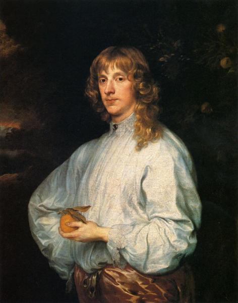 James Stuart, Duke Of Richmond And Lennox With His Attributes by Anthony Van Dyck
