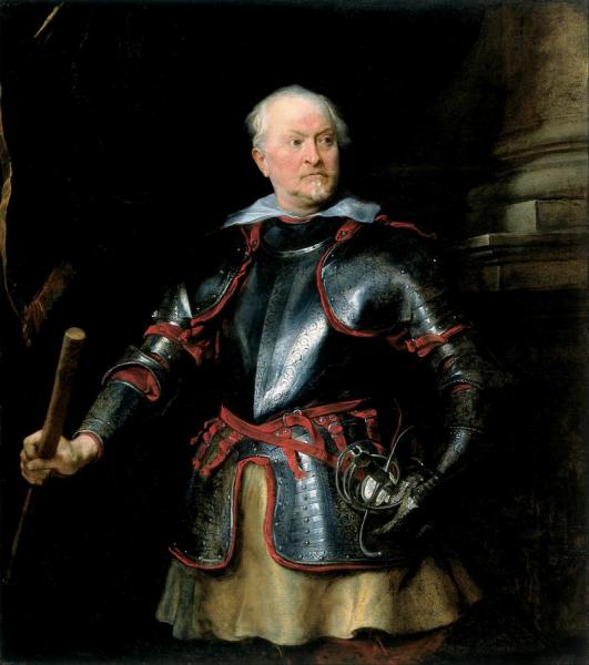 Portrait Of A A Man In Armor by Anthony Van Dyck Oil Painting Reproductions