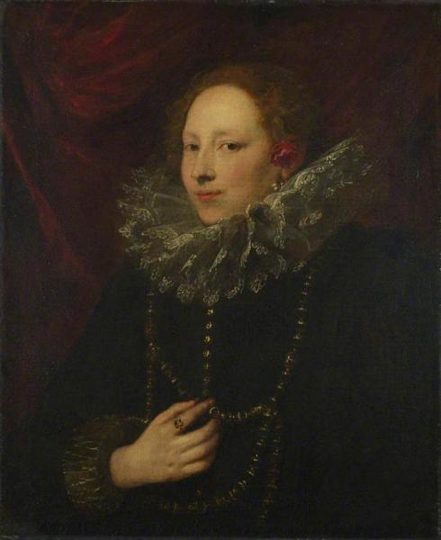Portrait Of A Woman by Anthony Van Dyck