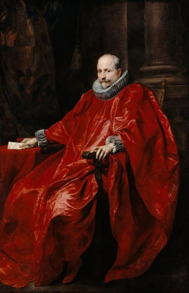 Portrait Of Agostino Pallavicini by Anthony Van Dyck