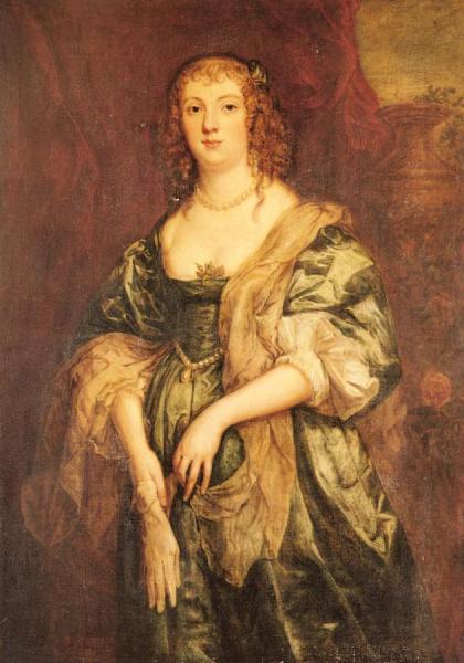Portrait Of Anne Carr, Countess Of Bedford by Anthony Van Dyck Oil Painting Reproductions