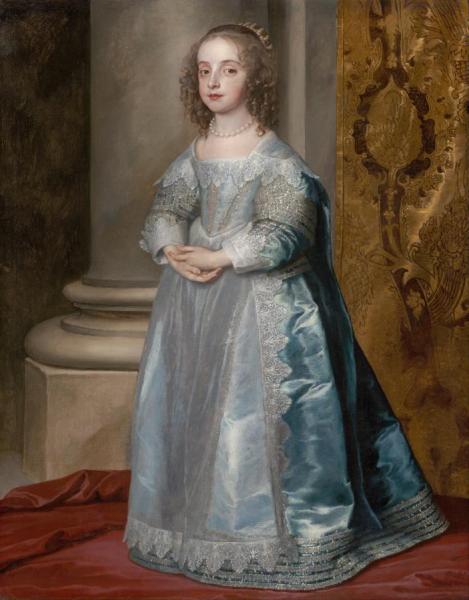 Princess Mary, Daughter Of Charles I by Anthony Van Dyck Oil Painting Reproductions