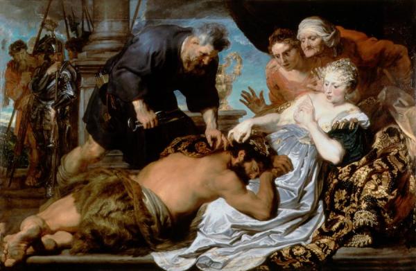 Samson And Delilah Ii by Anthony Van Dyck
