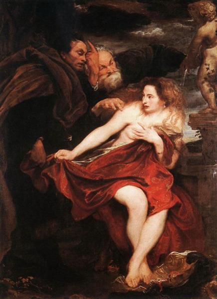 Susanna And The Elders by Anthony Van Dyck