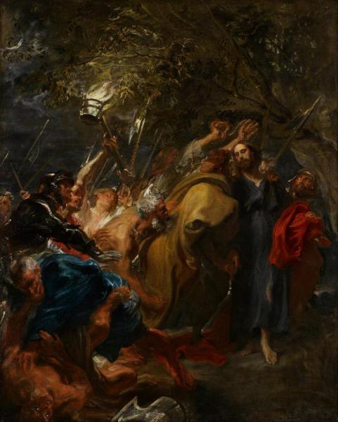 The Betrayal Of Christ by Anthony Van Dyck
