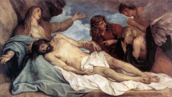 The Lamentation Of Christ by Anthony Van Dyck
