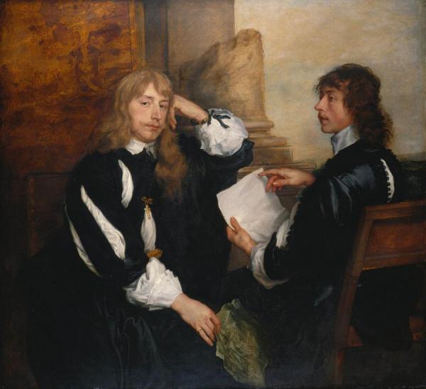 Thomas Killigrew And William, Lord Crofts by Anthony Van Dyck