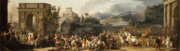 The Triumph Of Aemilius Paulus, 1789 by Antoine Charles Horace Vernet