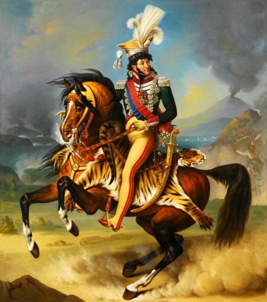 Joachmin Murat As King Of Naples by Antoine Jean Gros