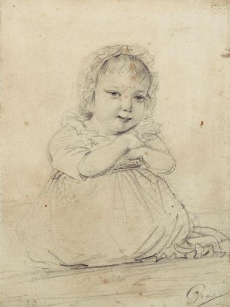 Portrait Of Emma by Antoine Jean Gros