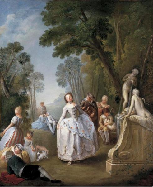 Antoine Pesne Fête Galante