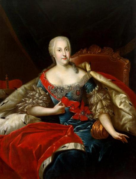 Portrait Of Johanna Elisabeth Of Holstein-gottorp by Antoine Pesne Oil Painting Reproductions