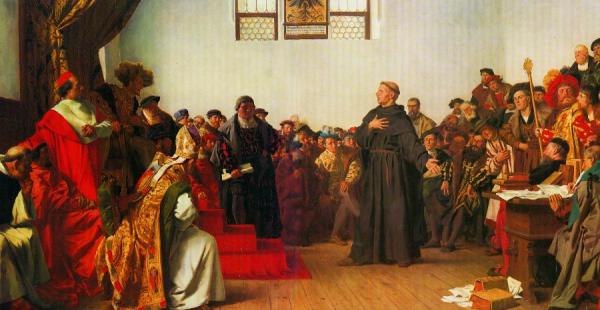 Martin Luther At Worms, 1877 by Anton Alexander Von Werner