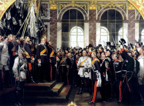 The Proclamation Of The German Empire, 1885 by Anton Alexander Von Werner