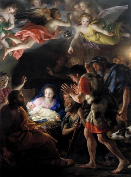 Anton Raphael Mengs The Adoration Of The Shepherds
