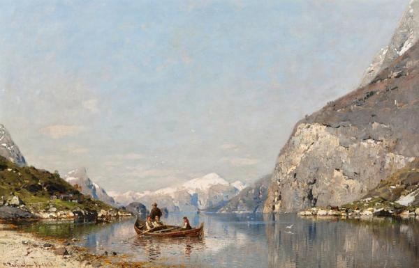 Spring In Sognefjorden by Anton Rasmussen