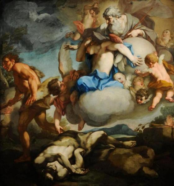 Cain And Abel by Antonio Balestra