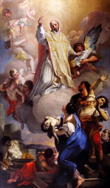 Sant'ignazio Di Loyola Dispensa Grazie by Antonio Balestra