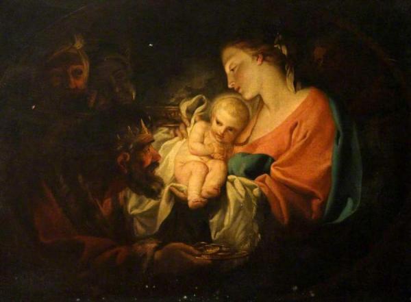 The Adoration Of The Kings by Antonio Balestra