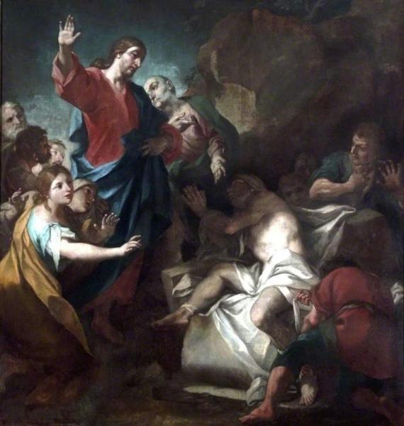 The Raising Of Lazarus by Antonio Balestra