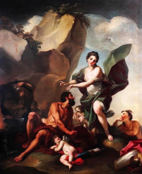 Thetis In Vulcan's Forge by Antonio Balestra