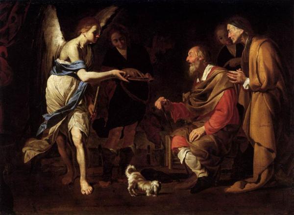 Guarigione Di Tobia by Antonio De Bellis Oil Painting Reproductions