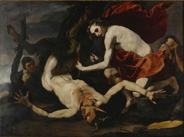 The Flaying Of Marsyas by Antonio De Bellis