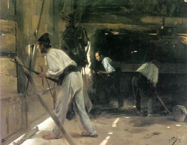 La Defensa De La Barraca by Antonio Fillol Granell