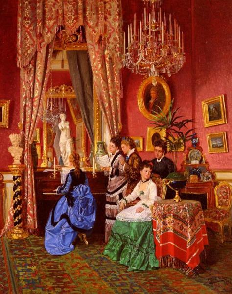 Musical Party by Antonio Garcia Y Mencia